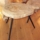 stoliki z plastra drewna, stolik z pnia, mały stolik drewniany, ręcznie ro